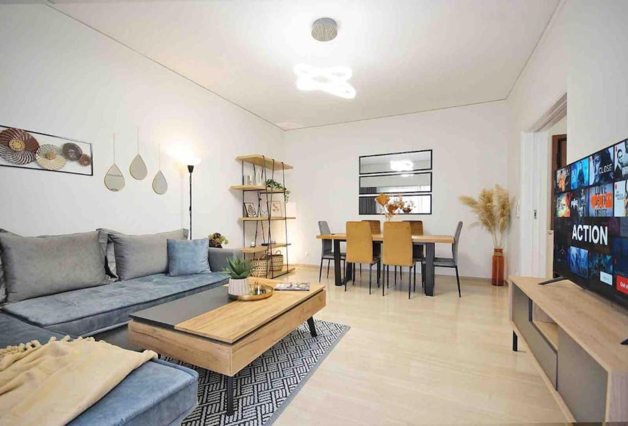 Alkuoni Lux Flat At Pfaliro Athens Luaran gambar